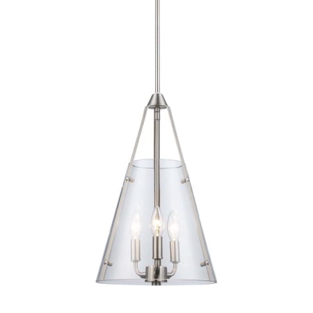 A large image of the Trans Globe Lighting 11583 Brushed Nickel