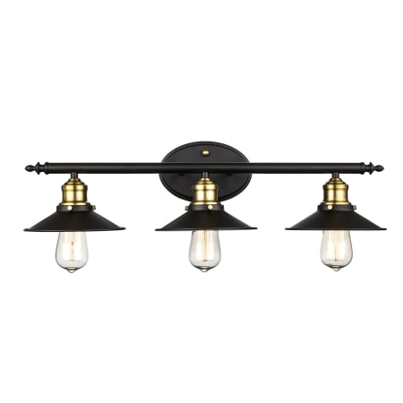 A large image of the Trans Globe Lighting 20513 Rubbed Oil Bronze
