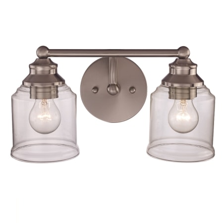 A large image of the Trans Globe Lighting 22062 Brushed Nickel
