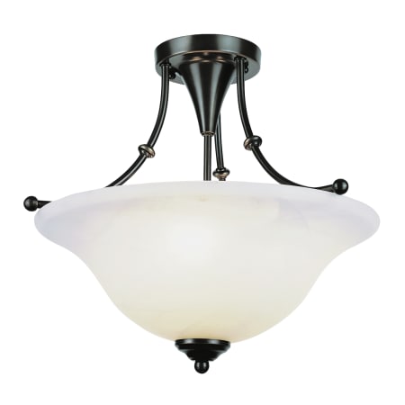 A large image of the Trans Globe Lighting 6540 Weathered Bronze
