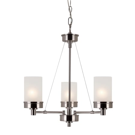 A large image of the Trans Globe Lighting 70337 Brushed Nickel