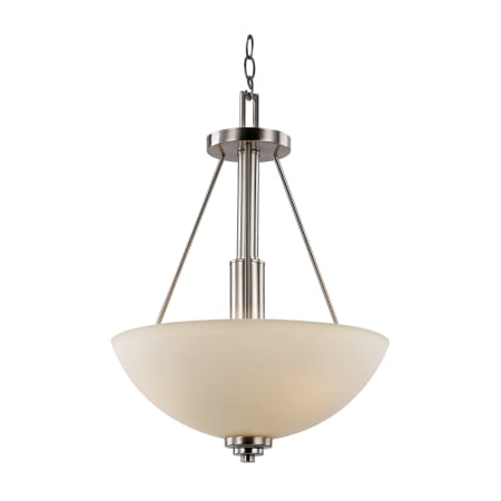 A large image of the Trans Globe Lighting 70528 Brushed Nickel