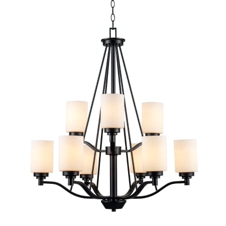 A large image of the Trans Globe Lighting 70529 Black