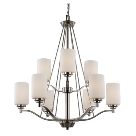 A large image of the Trans Globe Lighting 70529 Brushed Nickel