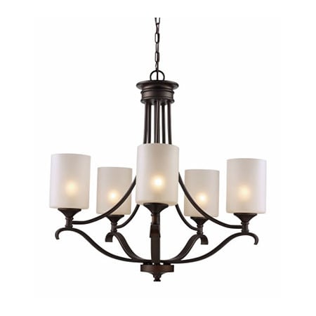 A large image of the Trans Globe Lighting 70665 Rubbed Oil Bronze