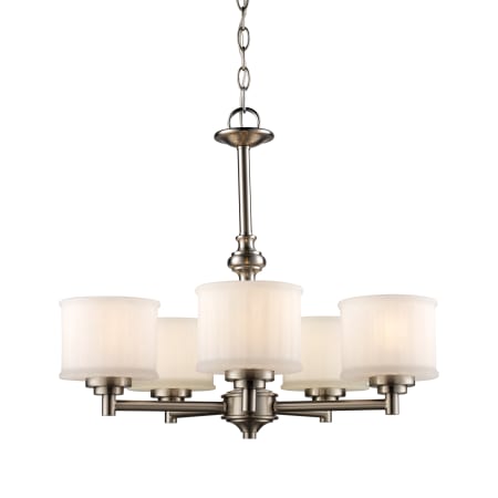 A large image of the Trans Globe Lighting 70728 Brushed Nickel