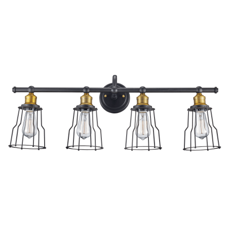 A large image of the Trans Globe Lighting 70814 Rubbed Oil Bronze