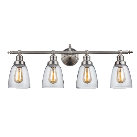 A large image of the Trans Globe Lighting 70834 Brushed Nickel