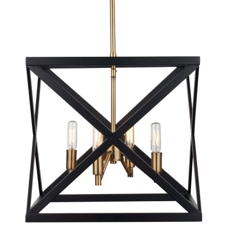 A large image of the Trans Globe Lighting 71055 Rubbed Oil Bronze / Antique Brass