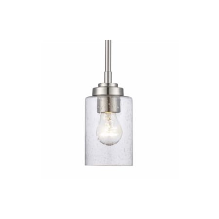 A large image of the Trans Globe Lighting 80520 Brushed Nickel