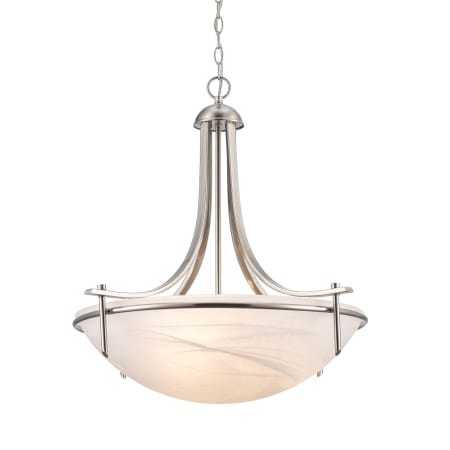 A large image of the Trans Globe Lighting 8177 Brushed Nickel