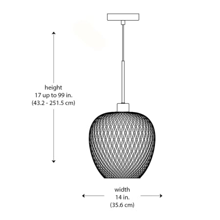 A large image of the Trans Globe Lighting PND-2165 Alternate Image