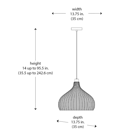 A large image of the Trans Globe Lighting PND-2168 Alternate Image