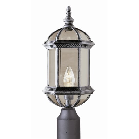 Trans Globe Lighting 4186 Bk Black Botanica 1 Light Outdoor Post A Large Image Of The Trans Globe Lighting 4186 Black