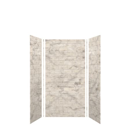 A large image of the Transolid SWK363672 Sand Creme Subway Tile