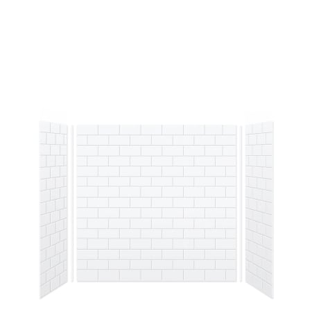 A large image of the Transolid SWK603660 White Subway Tile
