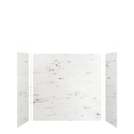 A large image of the Transolid SWK603660 White Venito Velvet