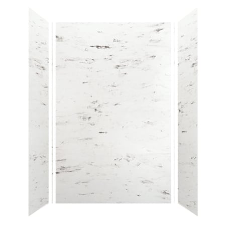 A large image of the Transolid SWK603696 White Venito Velvet