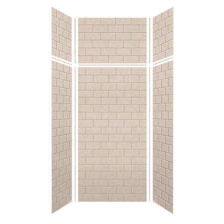 A large image of the Transolid SWKX36367224 Cashew Subway Tile