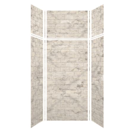 A large image of the Transolid SWKX36367224 Sand Creme Subway Tile