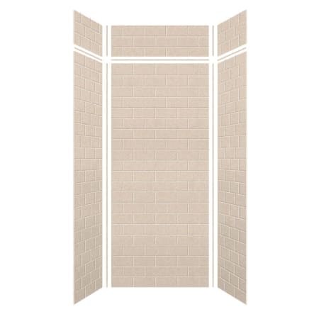 A large image of the Transolid SWKX36368412 Cashew Subway Tile