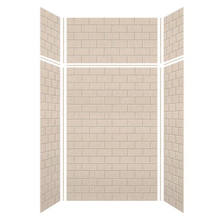 A large image of the Transolid SWKX48367224 Cashew Subway Tile
