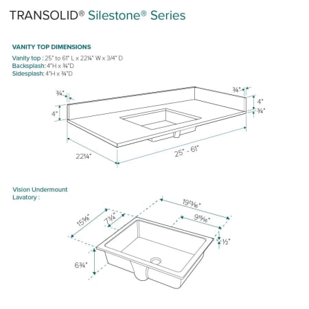 A large image of the Transolid VT25x22-1KU-8 Alternate Image