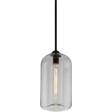 A large image of the Troy Lighting F5561 Satin Black