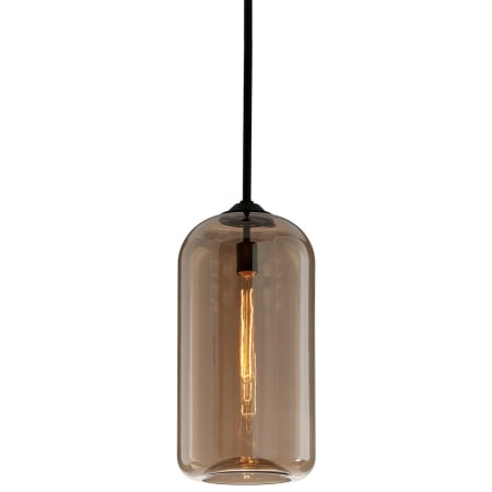 A large image of the Troy Lighting F5572 Satin Black