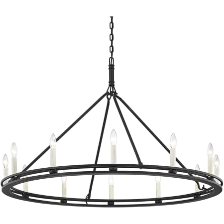 A large image of the Troy Lighting F6237 Textured Black