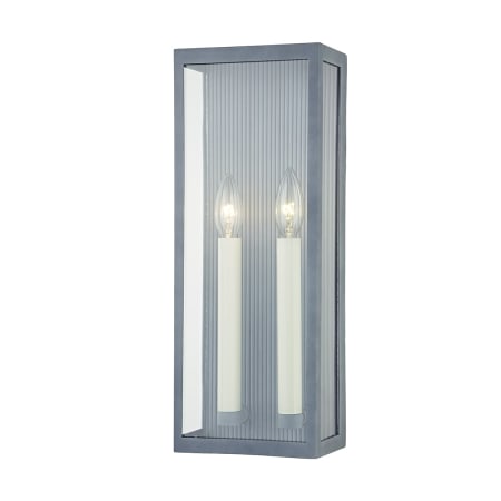 A large image of the Troy Lighting B1032 Weathered Zinc