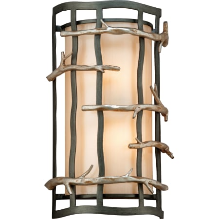 A large image of the Troy Lighting B2882 Graphite And Silver Leaf