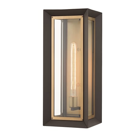 A large image of the Troy Lighting B4053 Textured Bronze / Patina Brass
