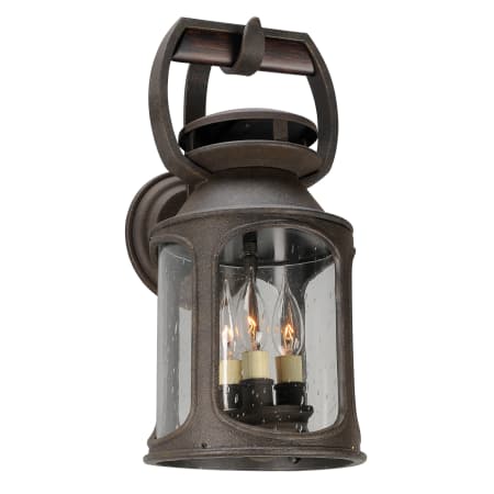A large image of the Troy Lighting B4512 Centennial Rust