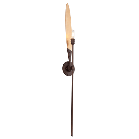 A large image of the Troy Lighting B5271 Bronze with Satin Leaf