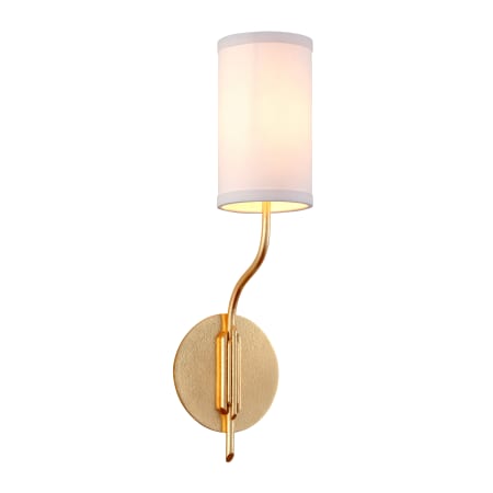 A large image of the Troy Lighting B6161 Textured Gold Leaf