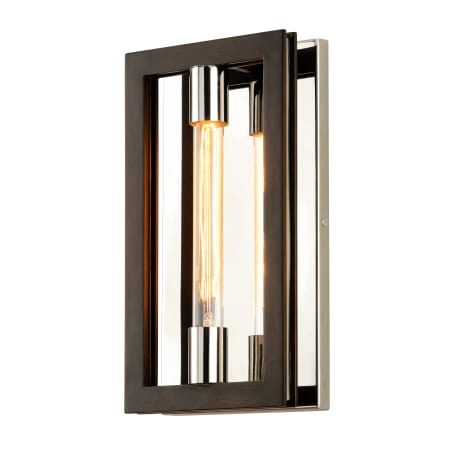 A large image of the Troy Lighting B6181 Bronze / Polished Stainless Steel