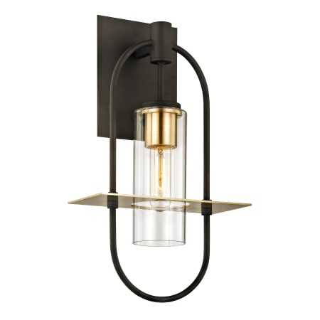 A large image of the Troy Lighting B6392 Dark Bronze / Brushed Brass