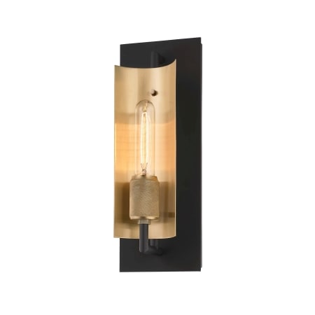 A large image of the Troy Lighting B6781 Carbide Black