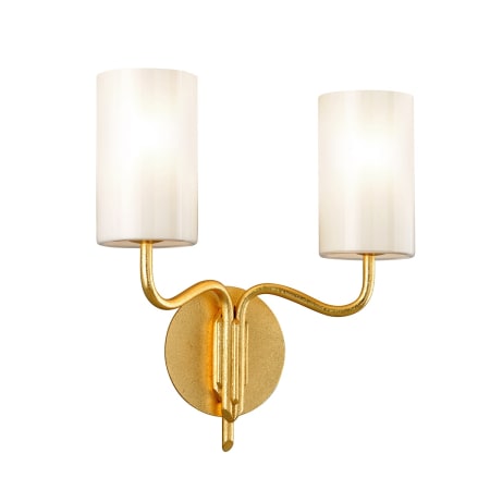 A large image of the Troy Lighting B7492 Textured Gold Leaf