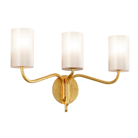 A large image of the Troy Lighting B7493 Textured Gold Leaf