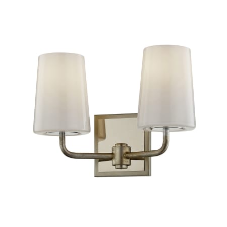 A large image of the Troy Lighting B7692 Silver Leaf Polished Nickel