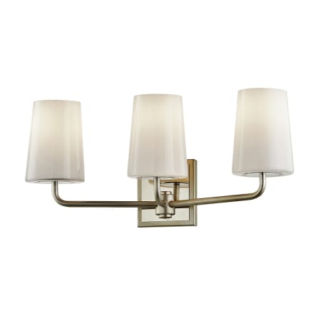 A large image of the Troy Lighting B7693 Silver Leaf Polished Nickel