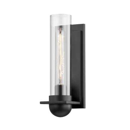 A large image of the Troy Lighting B7791 Satin Black