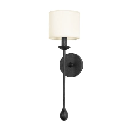 A large image of the Troy Lighting B9721 Black Iron