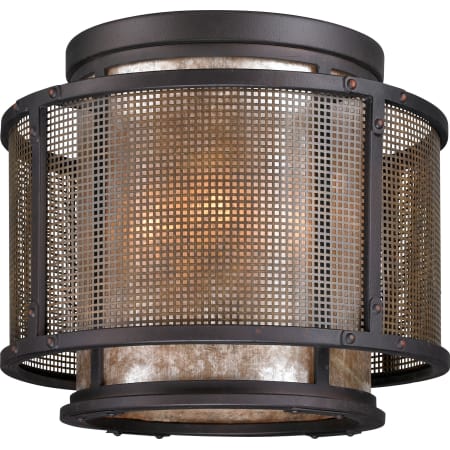 A large image of the Troy Lighting C3100 Graphite And Silver Leaf