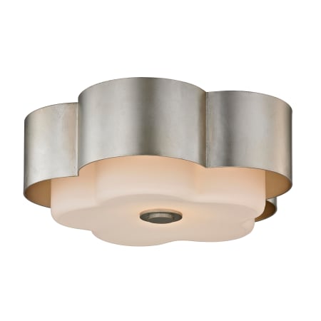 A large image of the Troy Lighting C5652 Silver Leaf