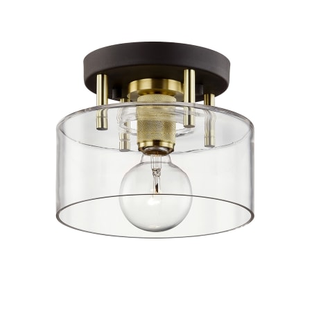 A large image of the Troy Lighting C7540 Bronze / Brass