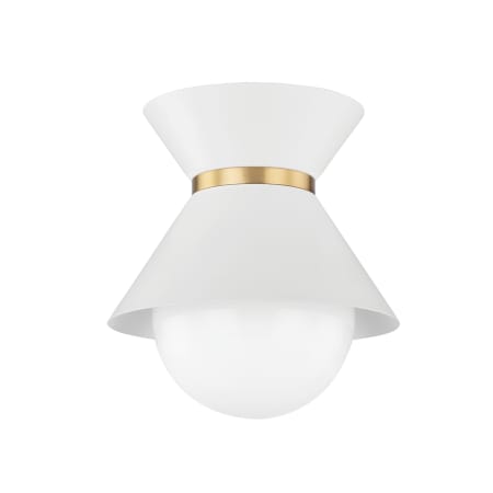 A large image of the Troy Lighting C8610 Soft White / Patina Brass