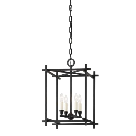 A large image of the Troy Lighting F1095 Iron Black